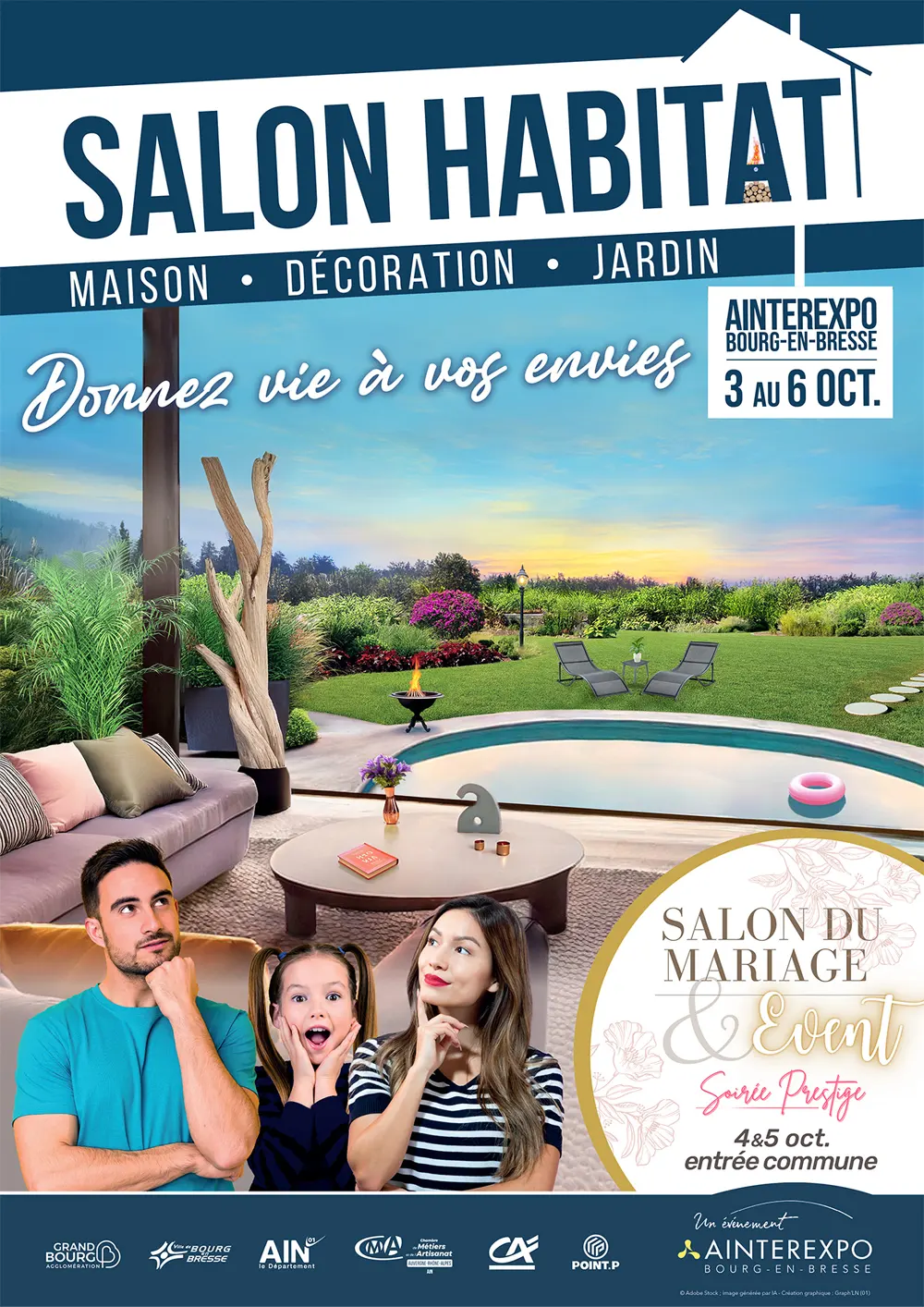 Ainterexpo - Salon Habitat - Affiche 2025 v2